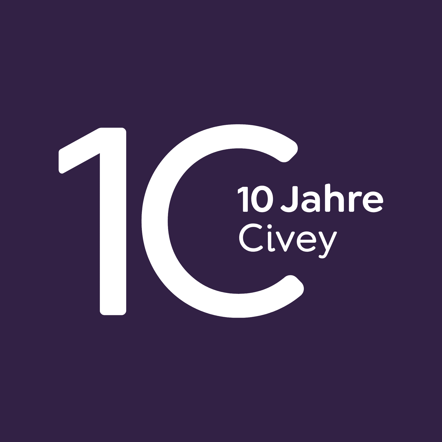 Logo Civey 10 Jahre